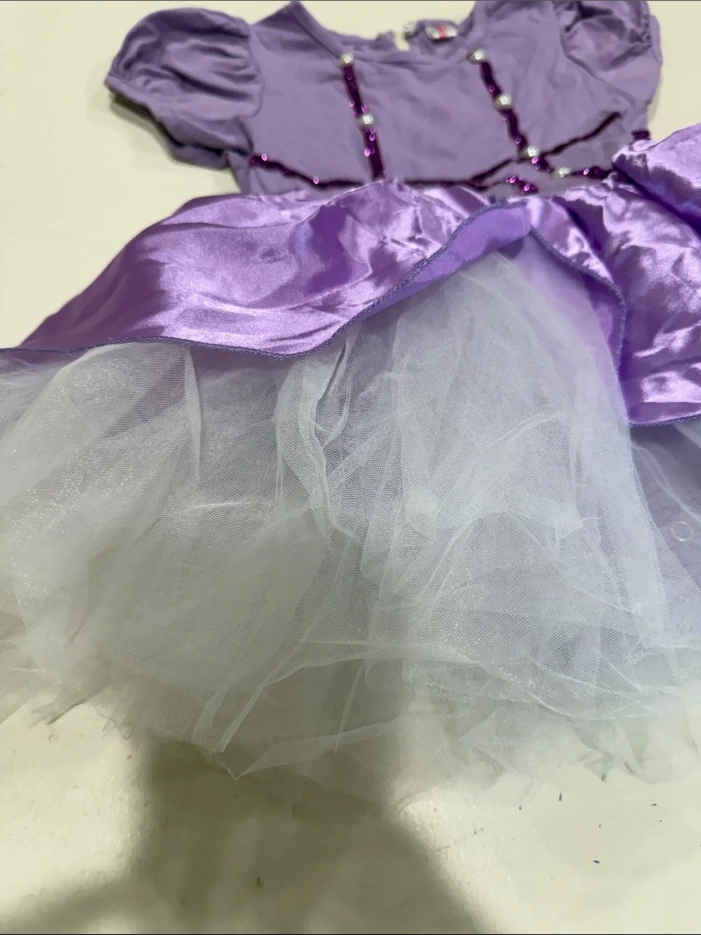 Daisy inspired Purple Tulle Dress-Up Ballet Costume